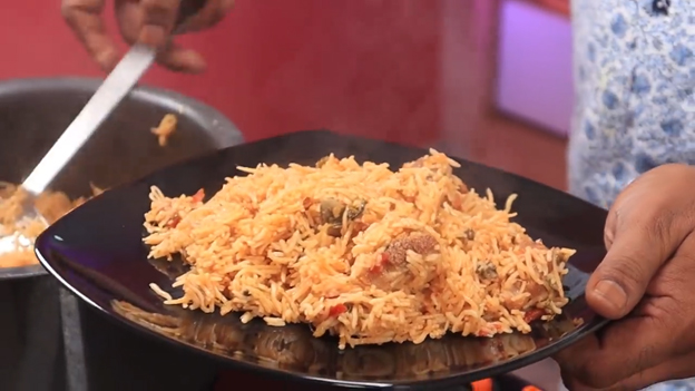 jabbar bhai mutton biryani serving jabbar bhai